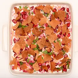 Eggplant Fatteh